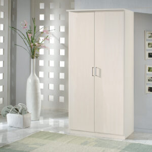 VENICE ALPINE WHITE EFFECT 2 DOOR WARDROBE
