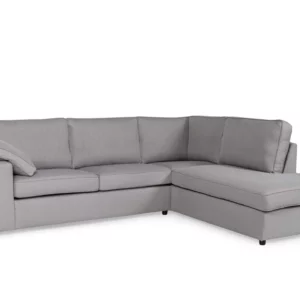 Alton Fabric Corner Sofa Silver