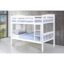 Ashbrook Bunk – Solid Wood – Single – White – Splits into two beds