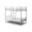Melvin Bunk . Silver . Splits into 2 Beds . 50mm Posts