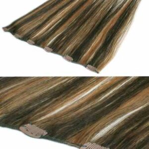 I&K Clip In Human Hair Extensions – Quick Length 2/27